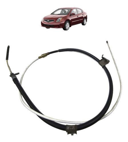 Cabo Freio Mão Traseiro Esquerdo Sentra 2007 2008 Á 2012