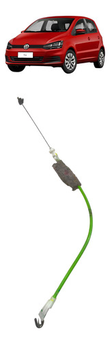 Cabo Maçaneta Interna Fechadura Traseira Vw Fox 2010 A 2019