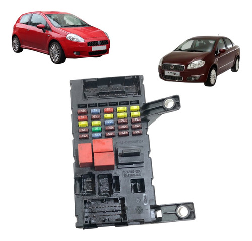 Caixa De Fusível Fiat Linea Punto 2008 2009 2010 2011 2012