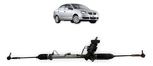 Caixa Direção Hidraulica Vw Polo 1.6 2003 A 2014