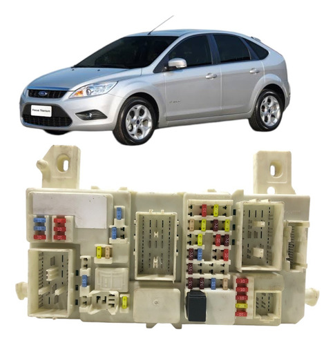 Caixa Fusivel Ford Focus 1.6 16v 2008 2009 2010 2011 2012