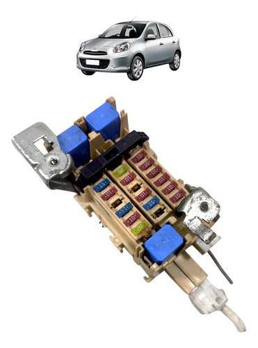 Caixa Fusível Interna Nissan March 1.6 2014 2015 2016 2017