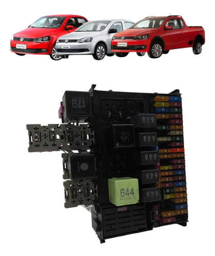 Caixa Fusível Interna Vw Gol Voyage Saveiro G6 1.6 2013 A 16