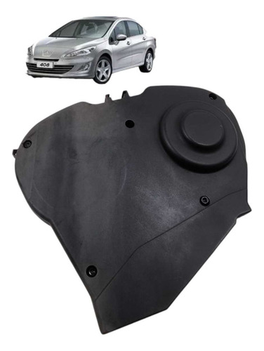 Capa Externa Correia Dentada Peugeot 408 2.0 2011 A 2016 Preto