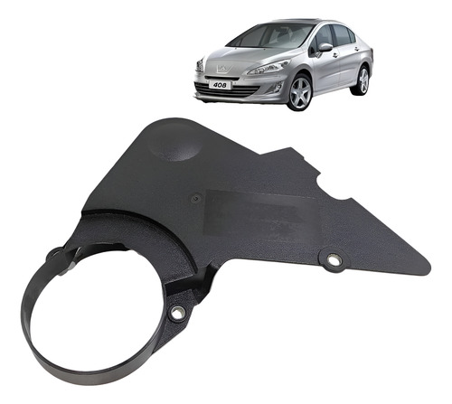 Capa Inferior Correia Dentada Peugeot 308 408 2.0 2011 A 15 Preto