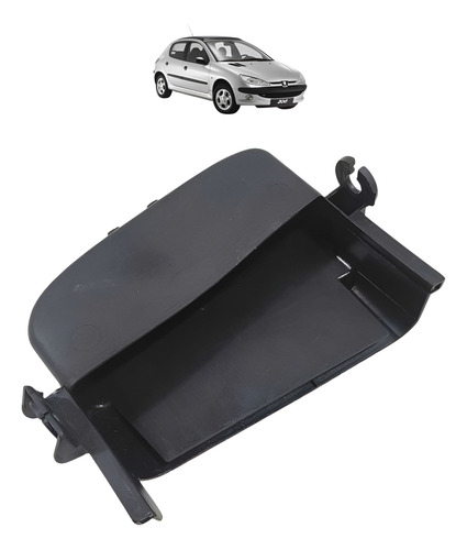 Capa Superior Correia Dentada Peugeot 206 207 1.4 2005 A 13 Preto