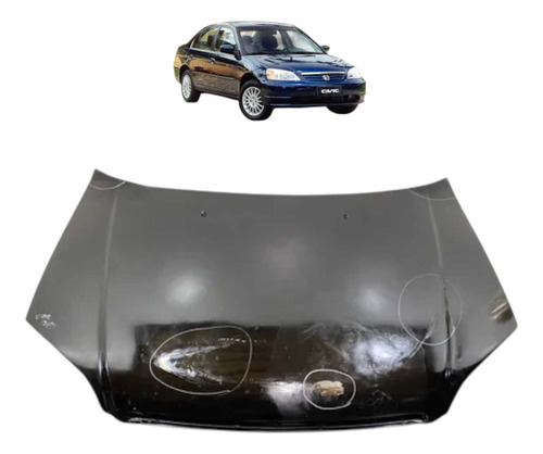 Capô Dianteiro Honda Civic 2001 Até 2003 Original