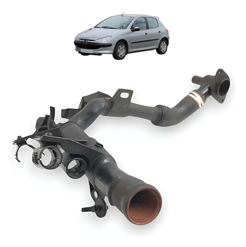 Carcaça Válvula Termostática Tubo Água Peugeot 206 1.6
