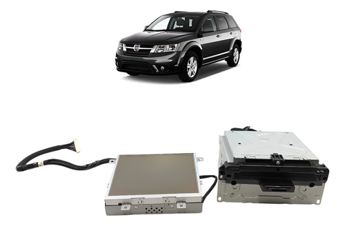 Central Multimidia Original Fiat Freemont 2012 2013 A 2016 Prata