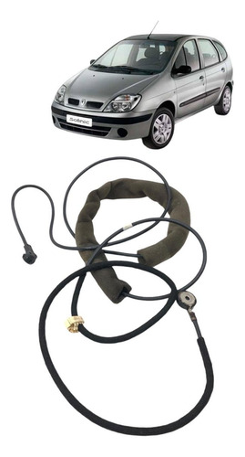 Chicote Antena Teto Scenic 2001 2002 2003 2004 2005 2006 Preto