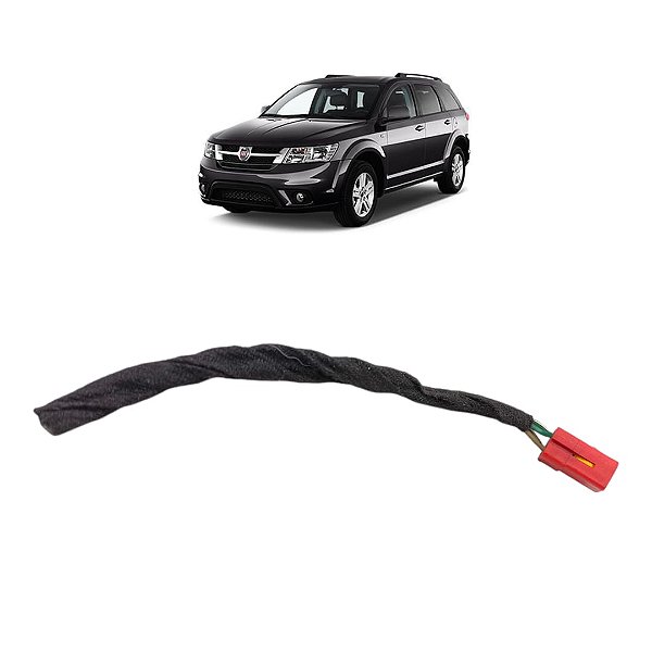 chicote conector Alto Falante Subwoofer porta malas Freemont