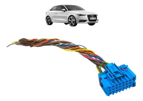 Chicote Conector Auto Falante Porta Malas Audi A3 2008 A 12