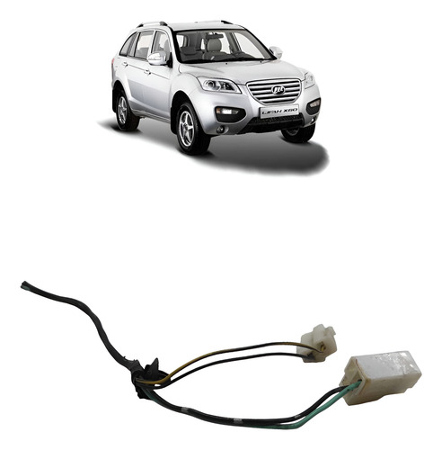 Chicote Conector Banco Diant Esquerdo Lifan X60 2012 A 2019