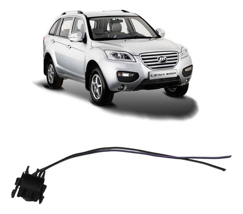 Chicote Conector Plug Alternador 110a Lifan X60 2012 A 2019