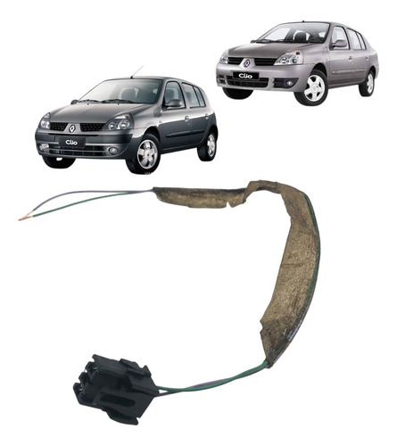 Chicote Conector Plug Atuador Abertura Portinhola Megane