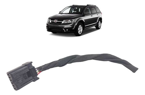 Chicote Conector Plug Botao Starte Stop Freemont 2012 A 2016