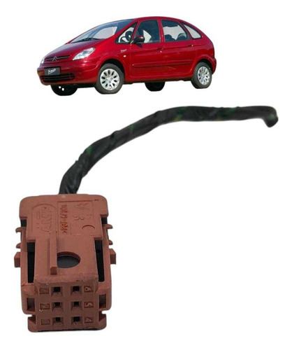 Chicote Conector Plug Botao Trava Porta Xsara Picasso 2005