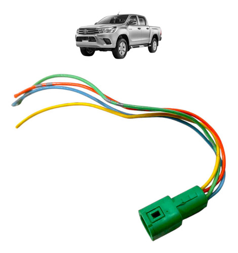 Chicote Conector Plug Camera Retrovisor Direito Hilux 2022