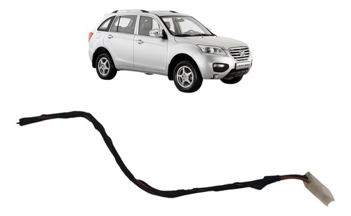 Chicote Conector Plug Da Luz Interna Teto Lifan X60 2016