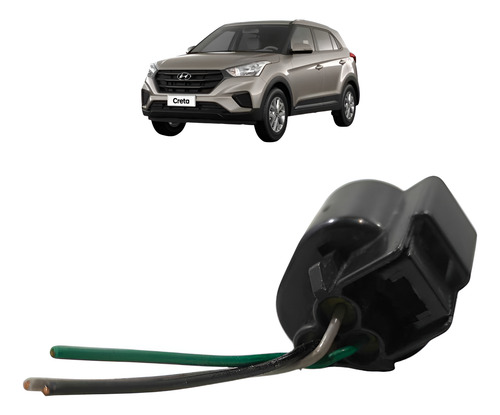 Chicote Conector Plug Farol Milha Hyundai Creta 2020 2021