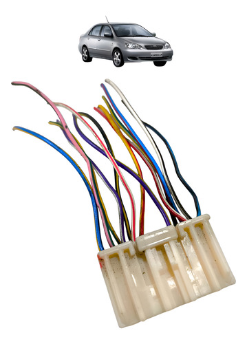 Chicote Conector Plug Modulo Alarme Corolla 2003 2004 A 2008