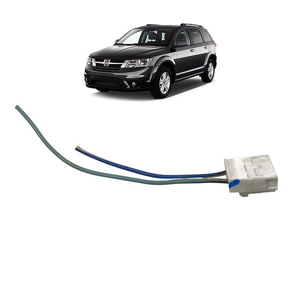 chicote conector plug motor ar forçado traseiro freemont