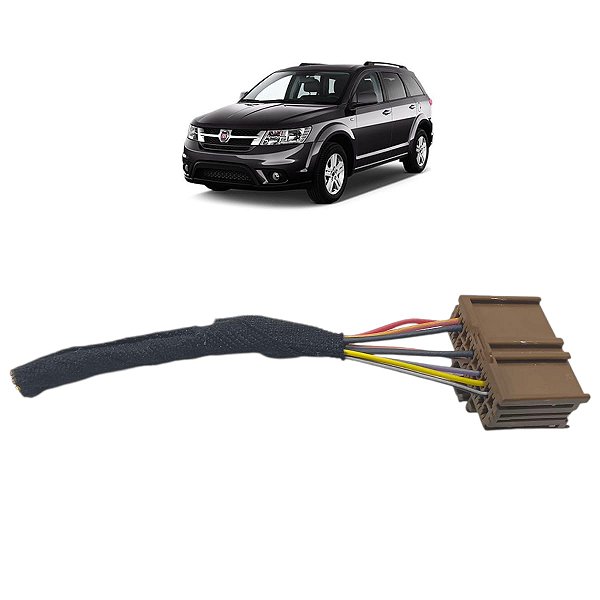 chicote conector plug painel instrumentos fiat freemont