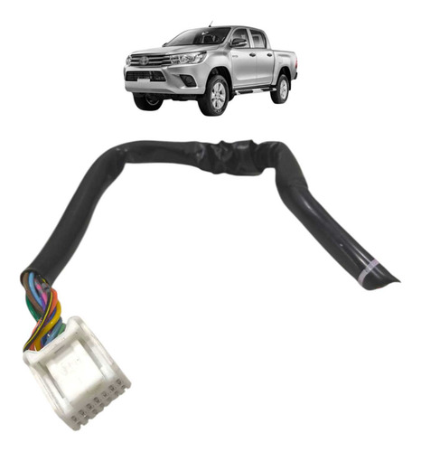 Chicote Conector Plug Retrovisor Direito Toyota Hilux 2020