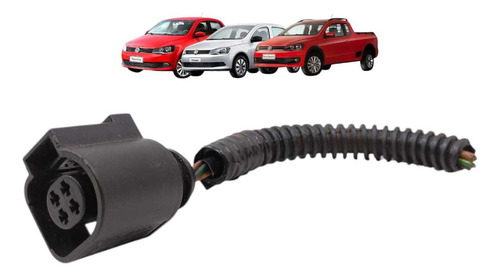 Chicote Conector Plug Sensor Cilindro Mestre Gol 2013 A 2016