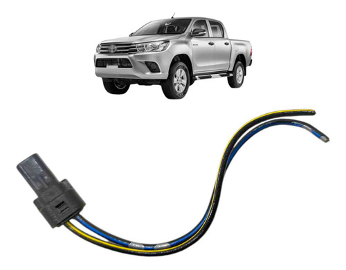 Chicote Conector Plug Sensor Pontocego Retrovisor Hilux 2022