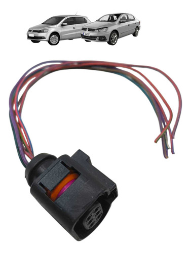 Chicote Conector Plug Tbi Gol Voyage 1.6 G6 2013 2014 A 2016