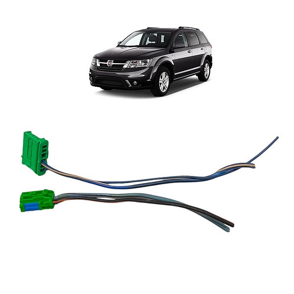 chicote conector resistencia ar traseiro freemont 2012 a 16