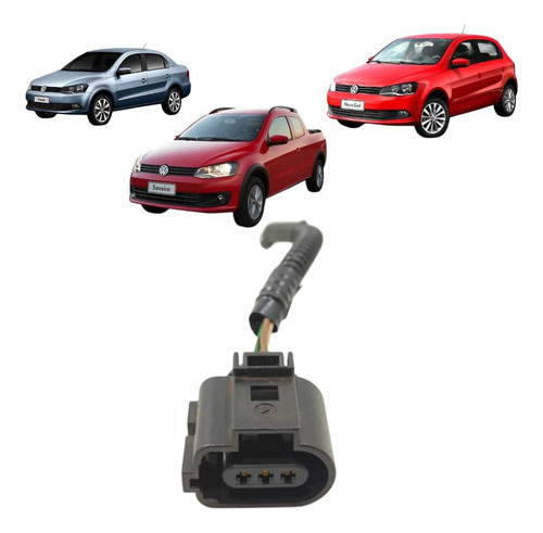 Chicote Conector Sensor Rotação Gol Voyage Saveiro 13 A 2016