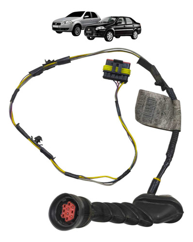 Chicote Fiação Porta Traseira Direita Palio Siena 2007 A 12