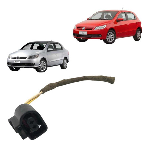 Chicote Plug  Sensor Temperatura Gol Voyage G5 Ao G6