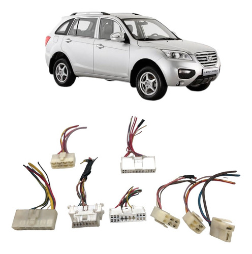 Chicote Plug Conector Módulo Bsi Lifan X60 1.8 2014 2015