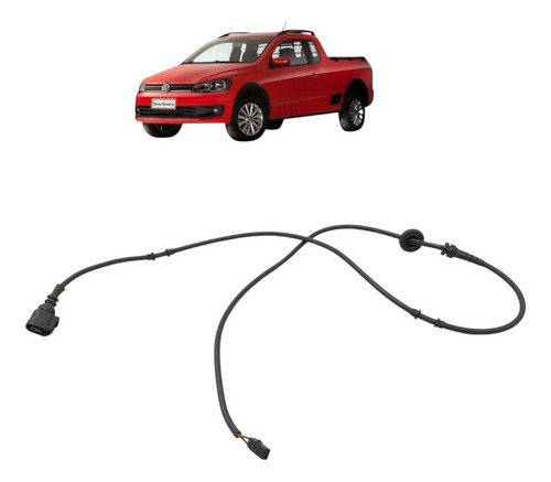 Chicote Sensor Abs Traseiro Esquerdo Saveiro G6 2013 Ao 2016