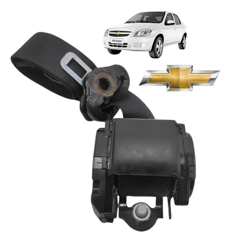 Cinto De Segurança Dianteiro Esquerdo Prisma 2007 A 2012