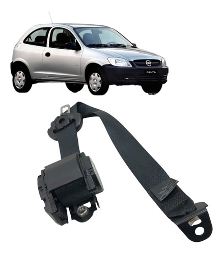 Cinto De Segurança Traseiro Esquerdo Celta 2003 A 2007