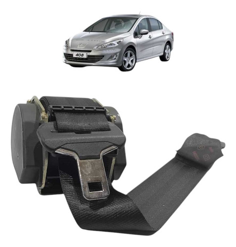 Cinto Segurança Traseiro Direito Peugeot  408 2011 A 2015