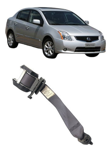 Cinto Segurança Traseiro Esquerdo Nissan Sentra 2010 2011