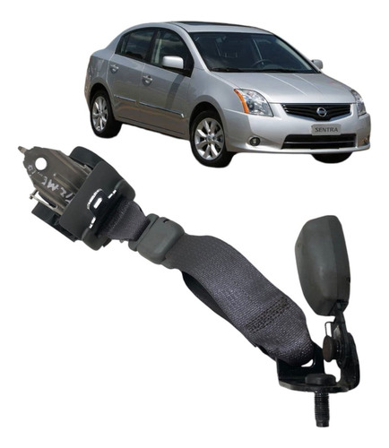 Cinto Segurança Traseiro Parte Meio Nissan Sentra 2010 2011