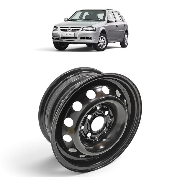 Roda Ferro Aro 13 4x100 Volkswagen Gol G4 2005 2006 A 2012