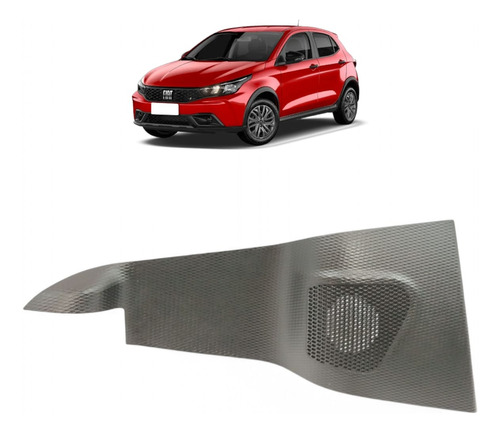 Moldura Forro Porta Traseira Esquerda Argo Cronos 2018 A 24