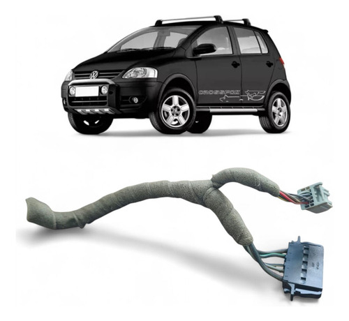Chicote Plug Comando Ar Condicionado Vw Crossfox 2004 A 2009