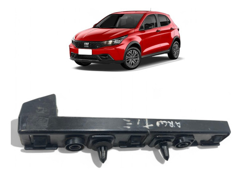 Guia Parachoque Traseiro Esquerdo Fiat Argo 2018 2019 A 2022