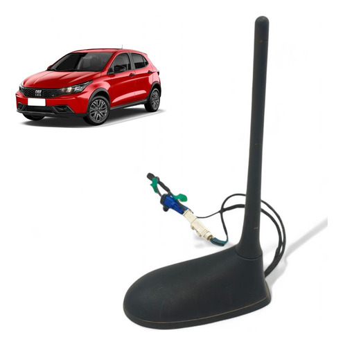 Antena Teto Fiat Argo Cronos 2018 2019 2020 2021 2022 2023 Preto
