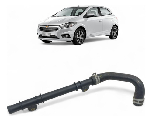 Tubo Mangueira Agua Refrigeração Motor Gm Onix 2013 A 2019 Preto