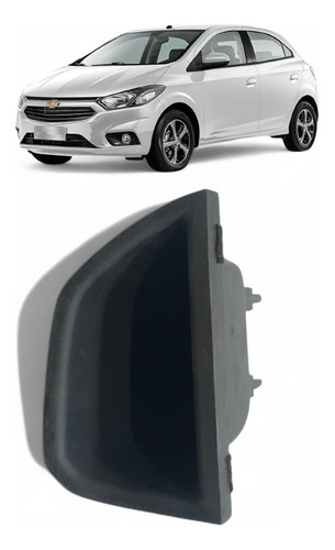 Porta Treco Esquerdo Painel Gm Onix Prisma 2013 2014 A 2019 Preto