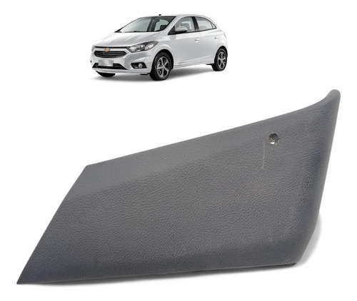 Acabamento Esquerdo Banco Dianteiro Esquerdo Onix 2013 A 19 Preto